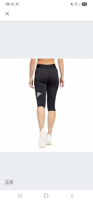 Adidas nowe z metką orginalne leginsy XS