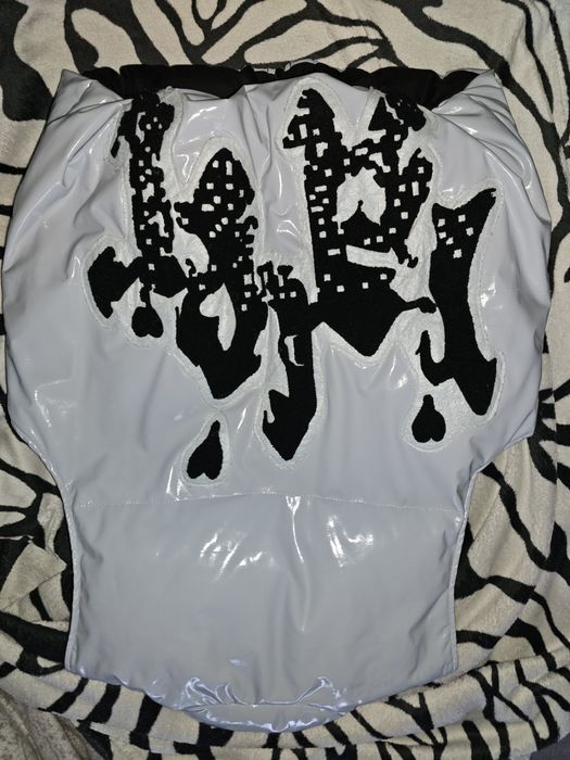 жилетка racer worldwide puffer rick owens balenciaga