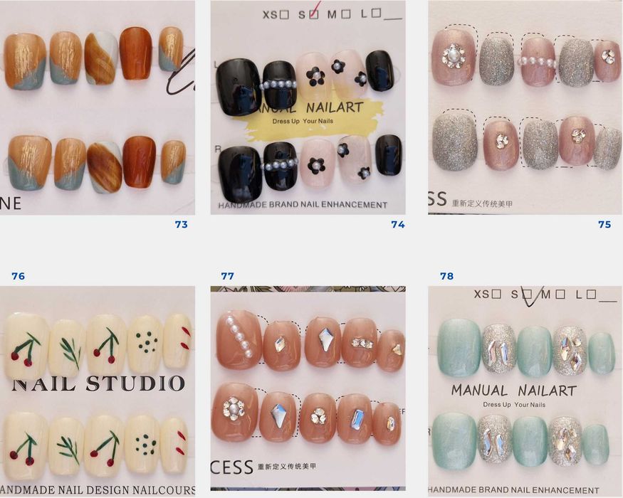 Unhas Postiças Tamanho S (2)64862799506689126