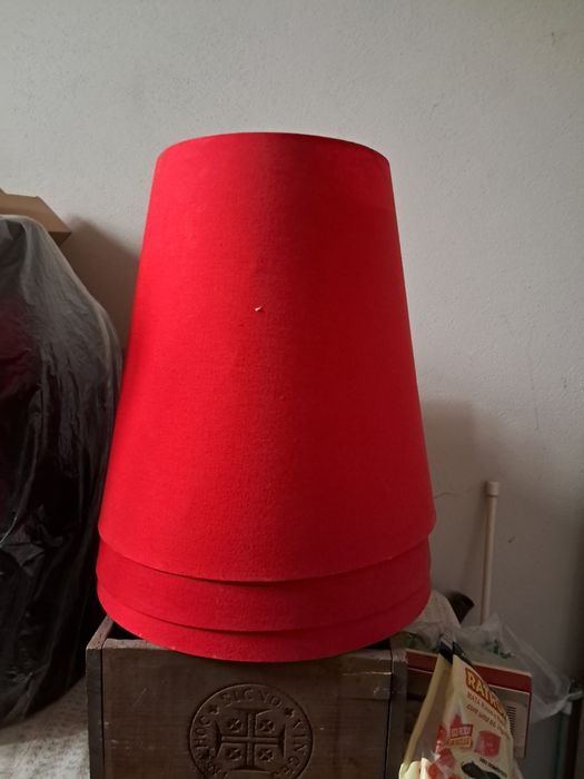 Vários abajours vintage/modernos