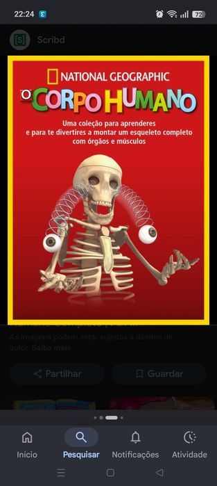 Colecção corpo humano completo (national Geographic)