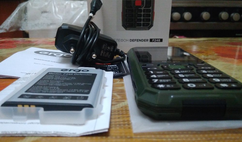 Ergo F248 Defender Dual Sim Green