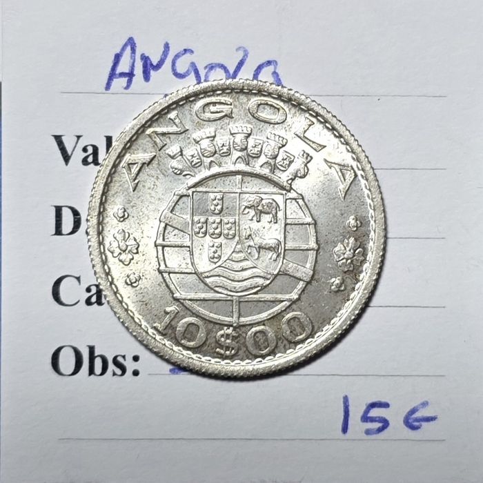 10$00 1955 Angola