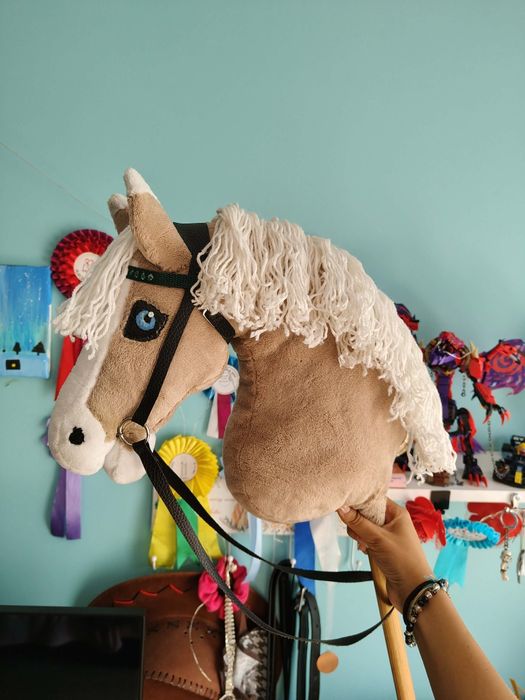 Beżowy hobby horse (!REZERWACJA!)