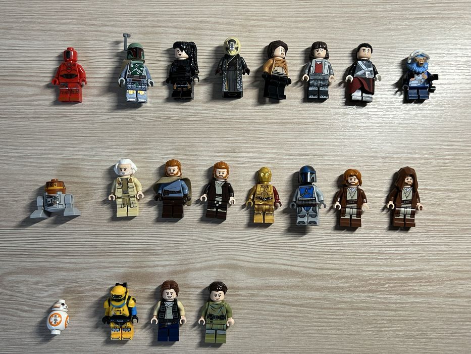 Lego minifigures star wars лего мініфігурк