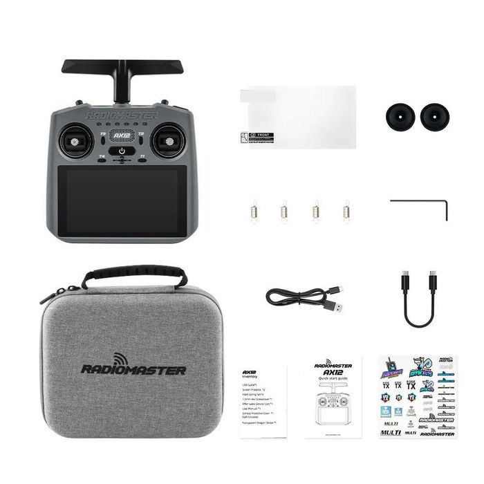 Пульти RadioMaster TX12 MK2, TX15 MAX, AX12, TX16S MK3 MAX. У наявності!