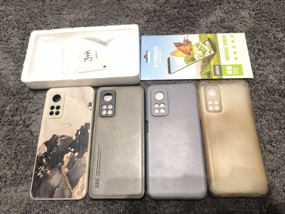 Etui/Case do telefonu xiaomi mi 10T wraz z hydro żelem oraz szkłem