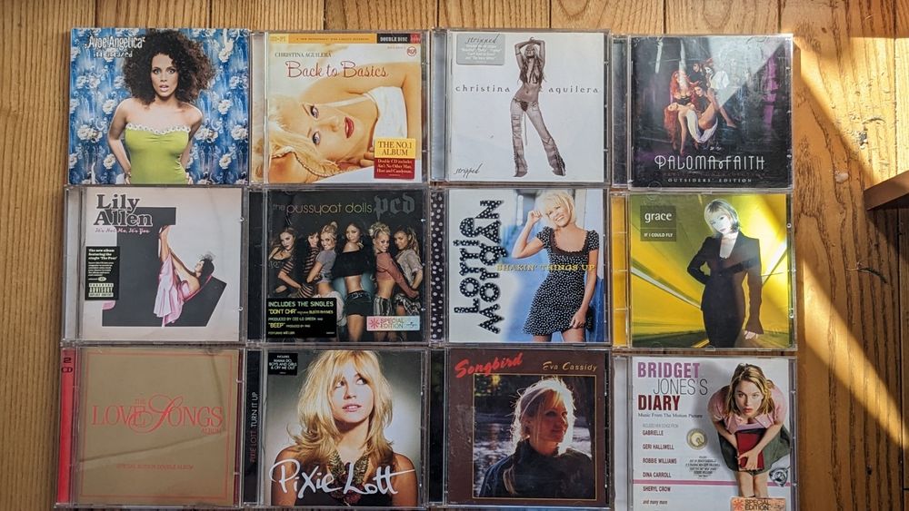 CD диски Madonna Mariah Carey Kylie Minogue Doris Day Paloma Faith