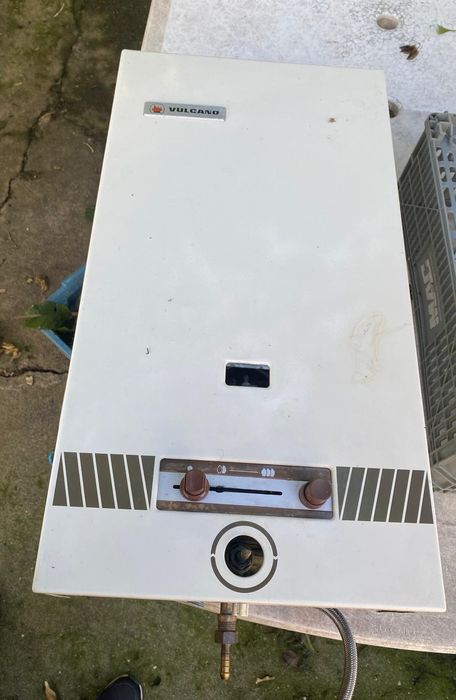 Esquentador a gás Vulcano – Não aquece a água