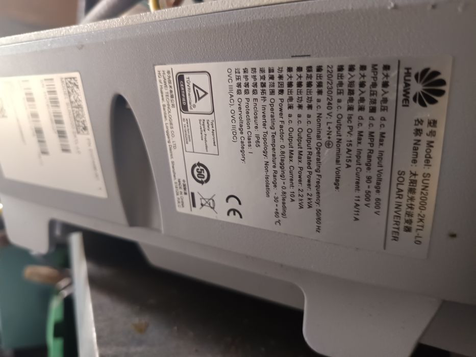 Inversor Huawei sun2000-2ktl-l0