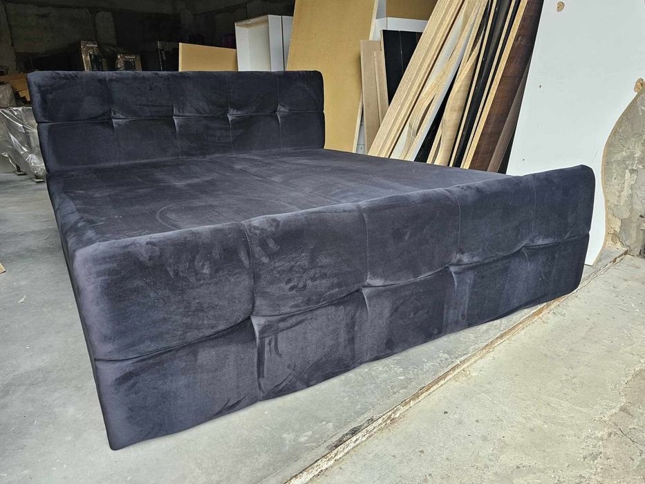 Łóżko kontynentalne 160x200 z materacem I pojemnikiem