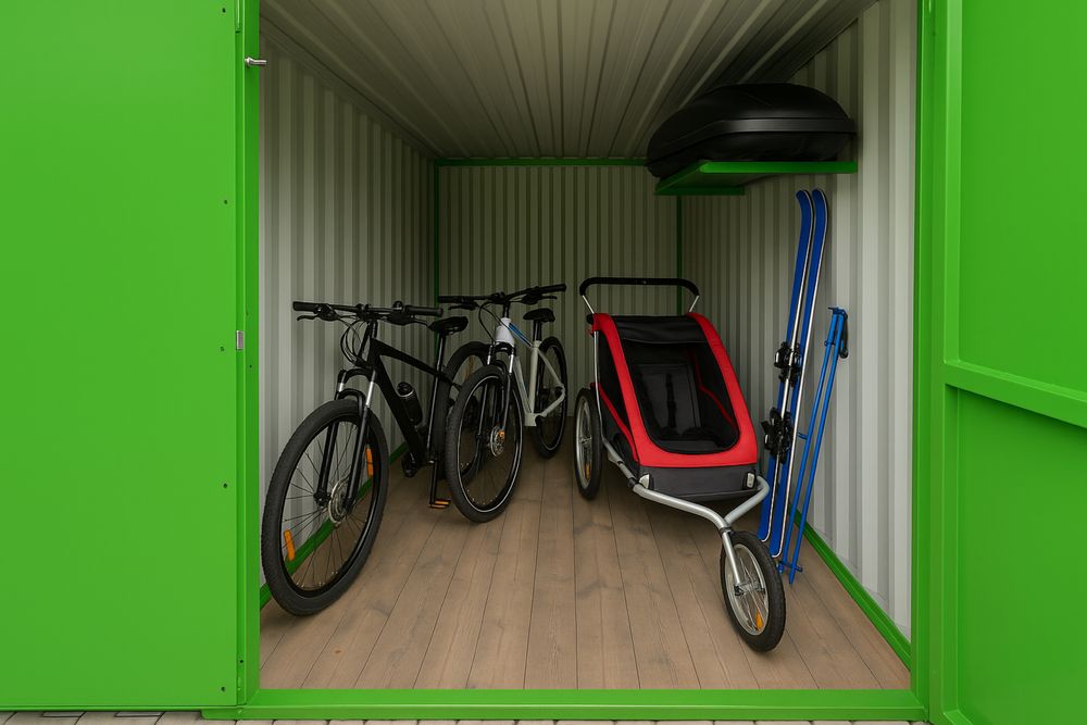 Magazyn self storage, kontener