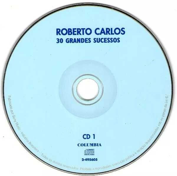 Roberto Carlos - 30 Grandes exitos - 2 x CD - Made in Brasil