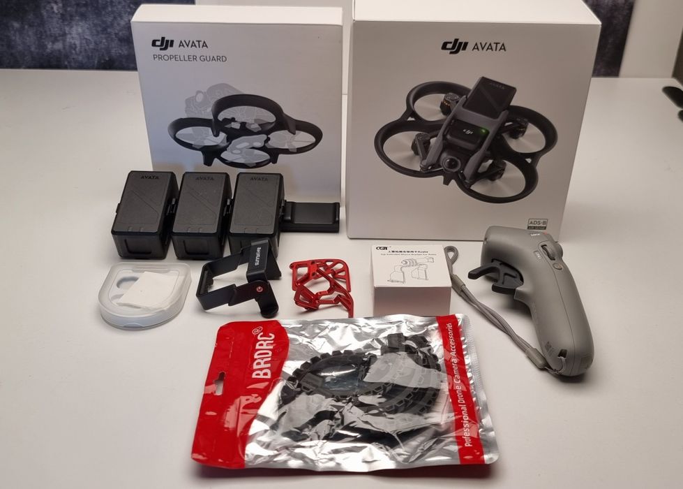 DJI Avata NOVO + 3 Baterias Originais + Motion RC2+...