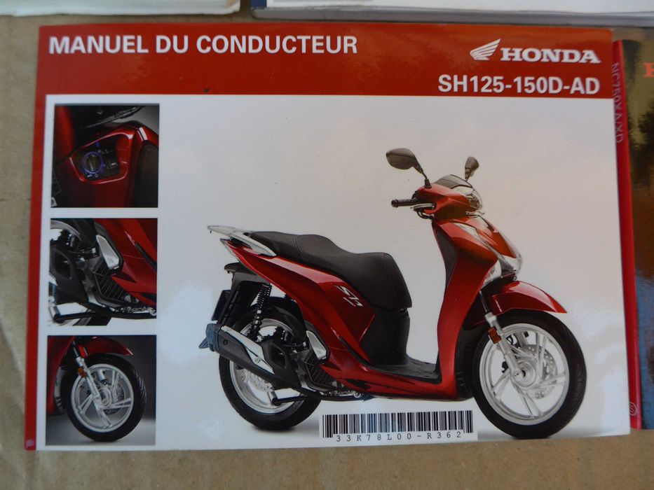 Honda SH 125 xadv 750  NC 750 crf 1000 Aprilia Pegaso 650 SERWISÓWKA instrukcja obsługi