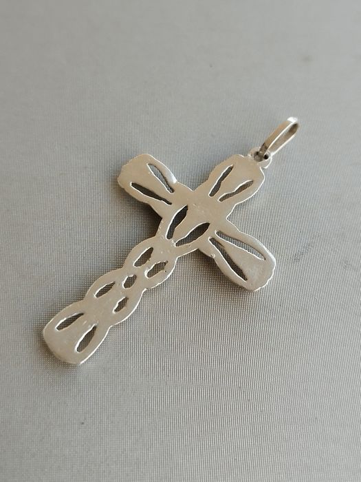 Medalha cruz em prata 925