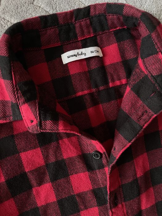 Штани, сорочка в клітинку