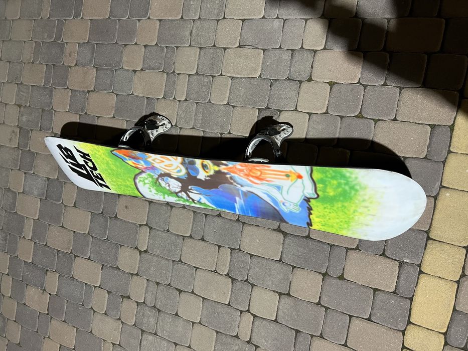 Американський сноуборд Lib Tech 164.5 крепи Santa Cruz, Libtech Banana