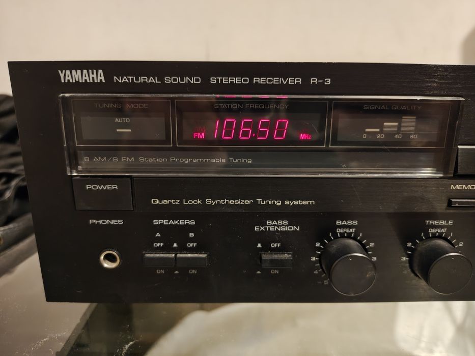Amplituner wzmacniacz Yamaha natural sound stereo r3