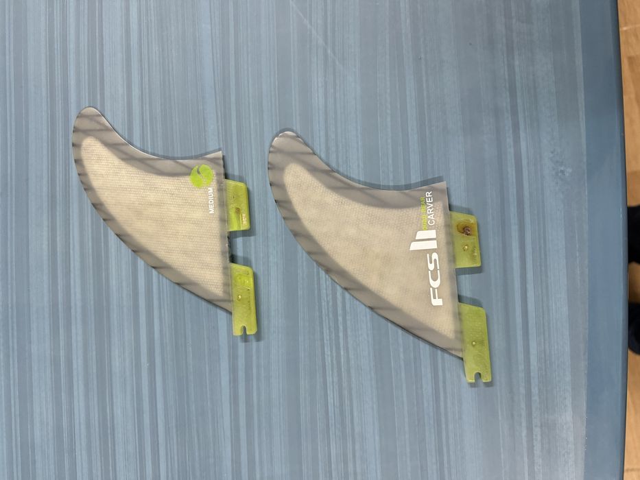 REAR QUAD PC Carbon Carver M e outras Quilhas diversas