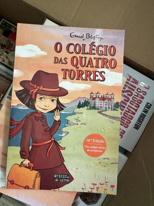 Varios livros de Os cinco/o misterio/as gemeas entre outros