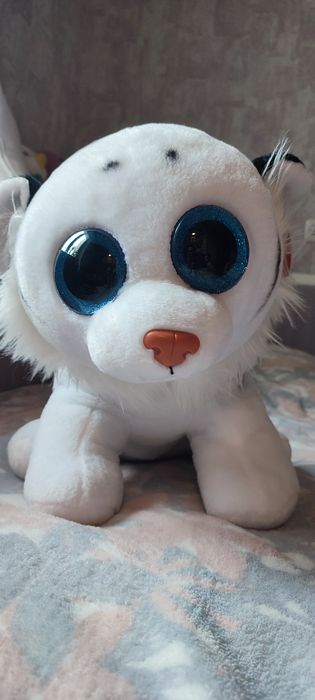 М'яка іграшка TY Beanie Babies Білий тигр  великий