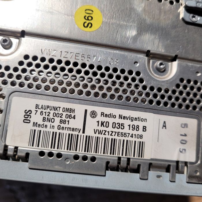 Radio fabryczne radionawigacja vw passat b6 2005r