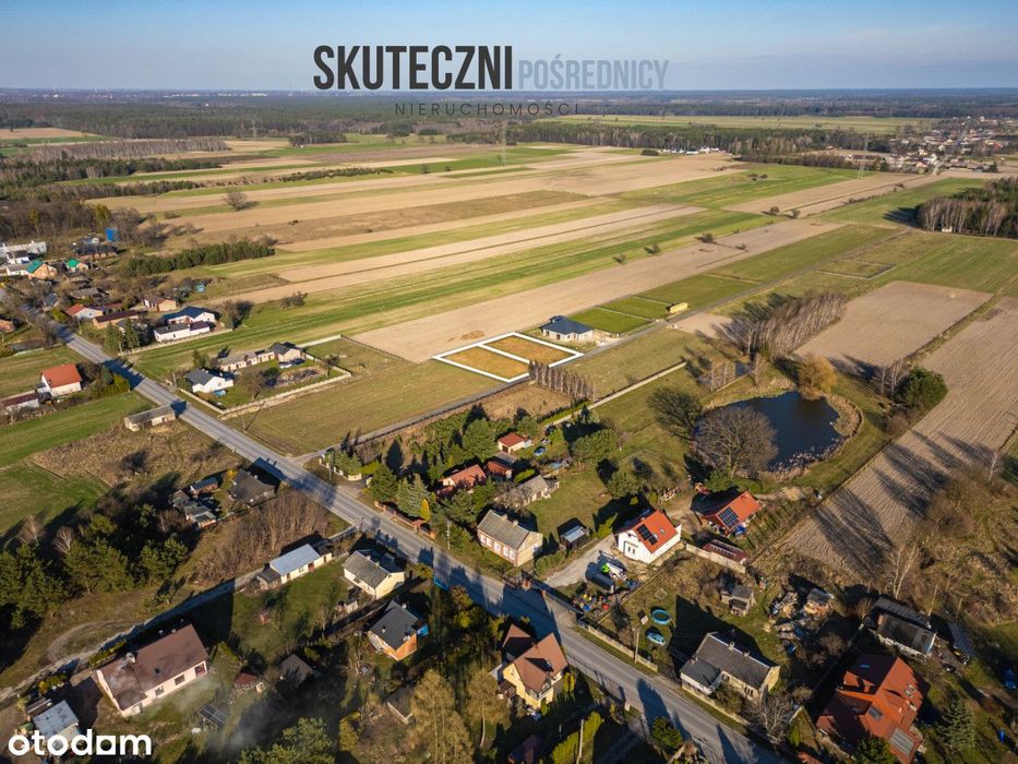 Działki budowlane Borowa ul. Polna / niebawem prąd