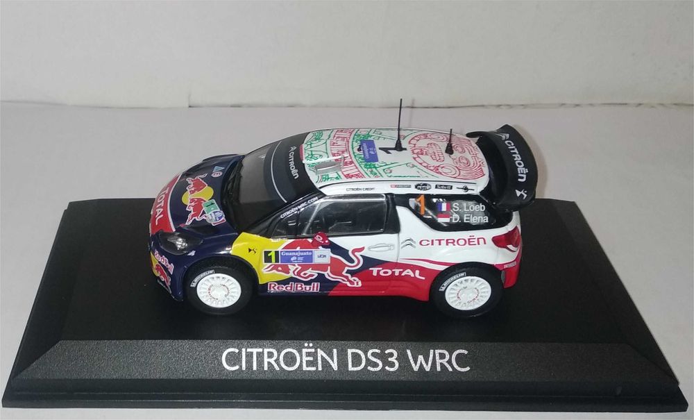 Norev - Citroën DS3 WRC -Vencedor Rally do México 2011- Sébastien Loeb