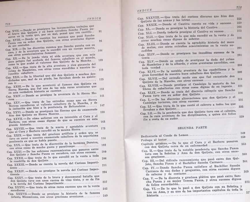 Don Quijote de la Mancha, de Cervantes, 1941