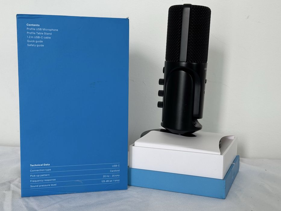 Sennheiser Profile USB Microphone – професійний USB-C конденсаторний мікрофон для стрімінгу, подкастів та запису