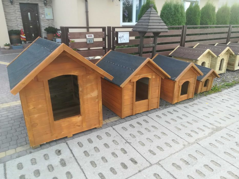 Buda dla psa do kolan XL dostawa ocieplana papa