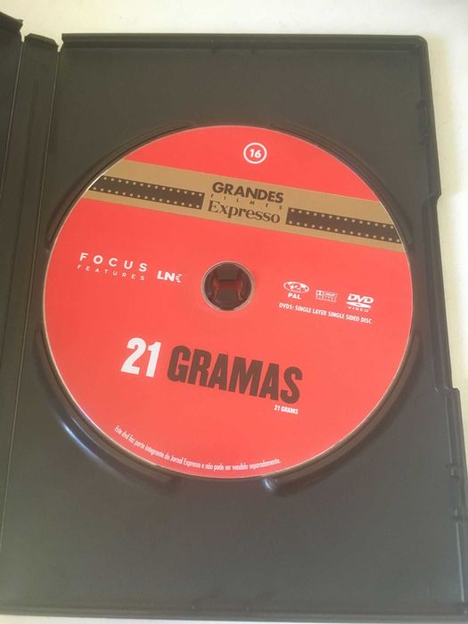 DVD - 21 Gramas (em óptimo estado)