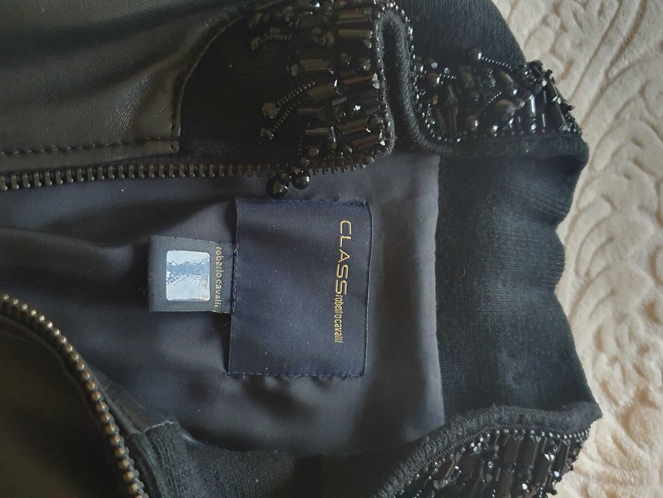 Куртка кожаная R.Cavalli