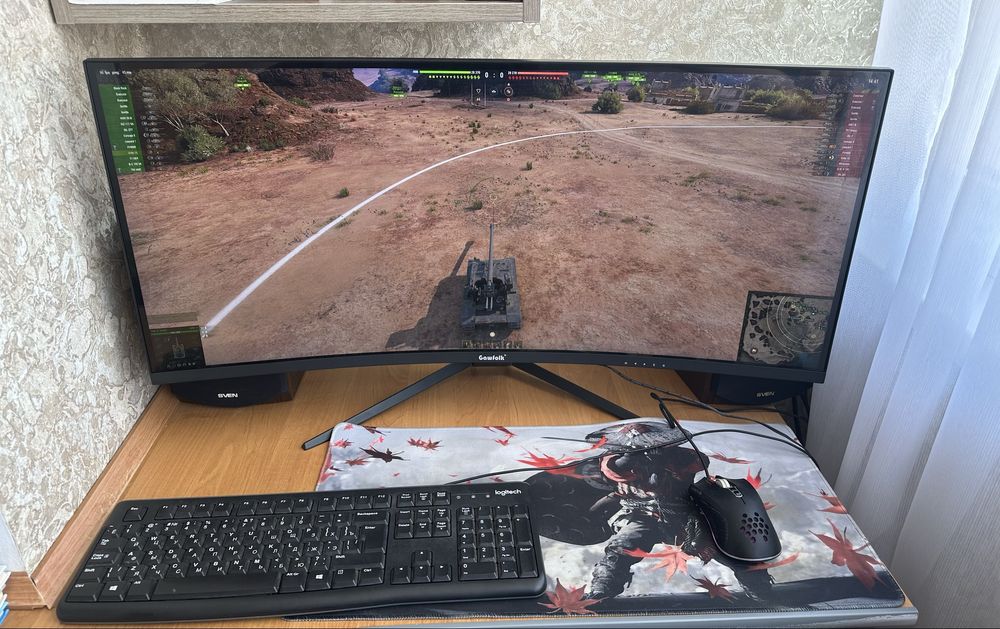 4К 34ʼʼ 144гц Gawfolk GFT340A