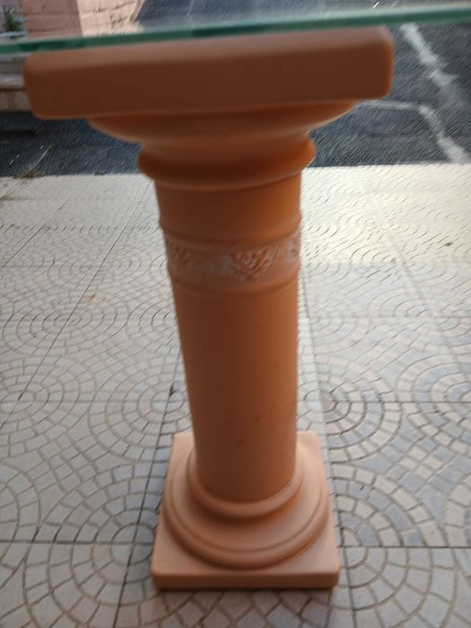 Mesa de vidro de entrada