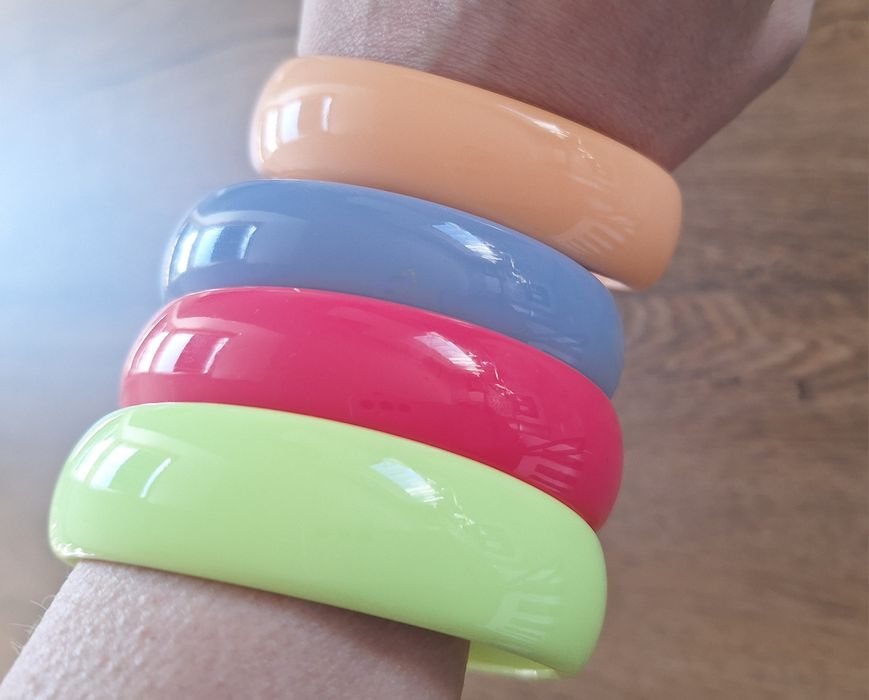 Bransoletki pastelowe 4 sztuki