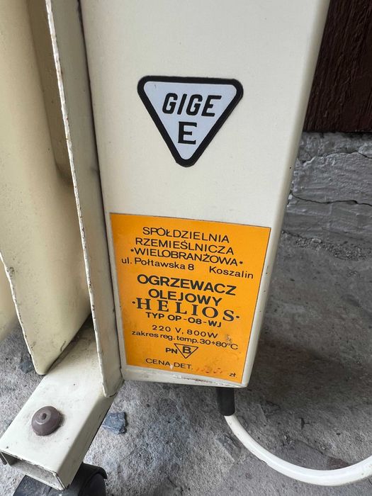 Grzejnik olejowy 800W