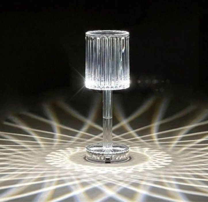 Лампа-ночник хрустальная с сенсорным управлением Торшер