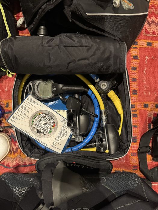 Conjunto de mergulho - tusa / scuba pro