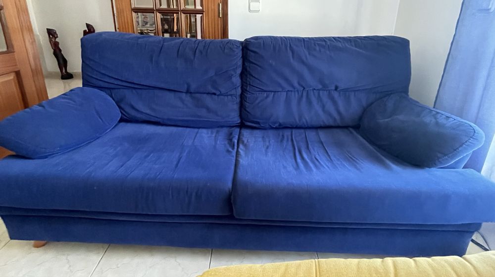 Conjunto Sofa e Poltrona