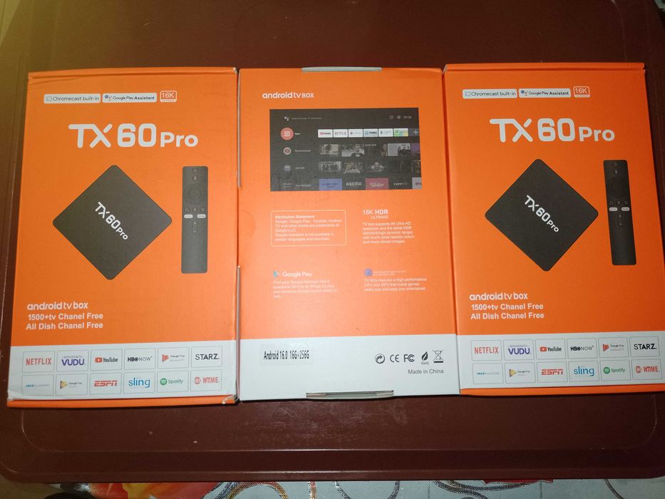 Смарт приставка TX 60 Pro 16gb 256gb