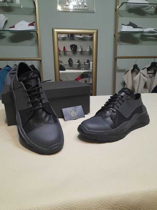 Sapato em pele genuina