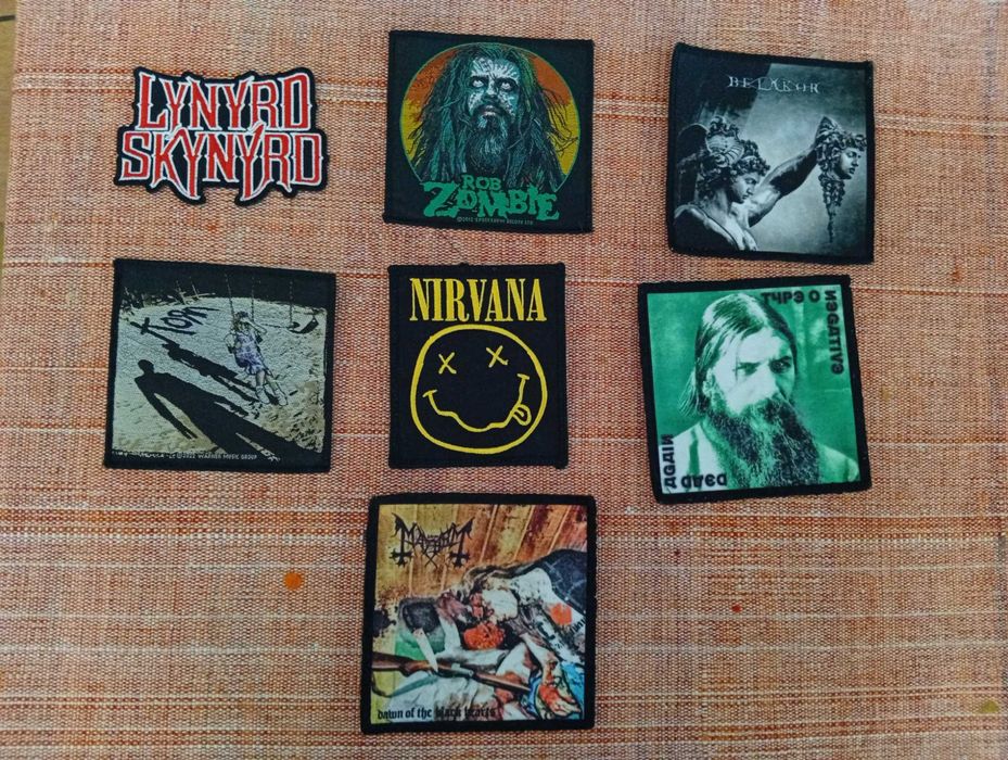 Patches / Emblemas de Rock/Metal e filmes