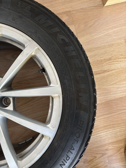 Jantes 17' Originais Audi C/Pneus Inverno Michelin 225/60 R17 (5x112)
