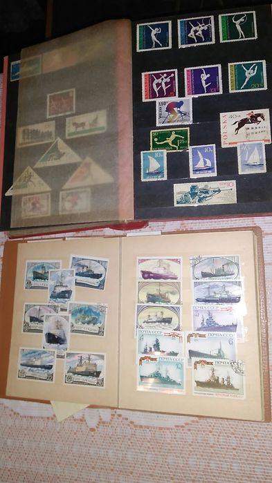 Продам марки!Альбомами.