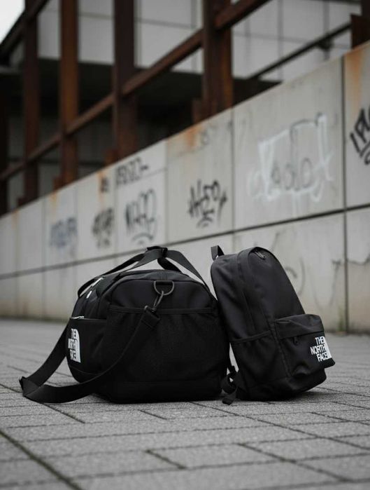 Рюкзак сумка Adidas 2в1 черный комплект спортивный дорожный адидас