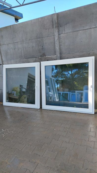 Okna UŻYWANE 128x135 - świetny stan - dowóz