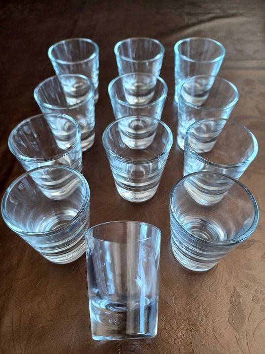 12 copos de licor - NOVOS