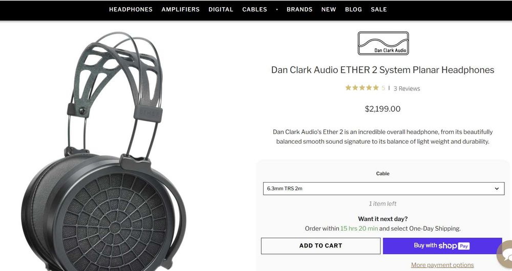 MrSpeakers ETHER 2 - найлегші флагмани у світі, кабель VIVO 6.3, $2200